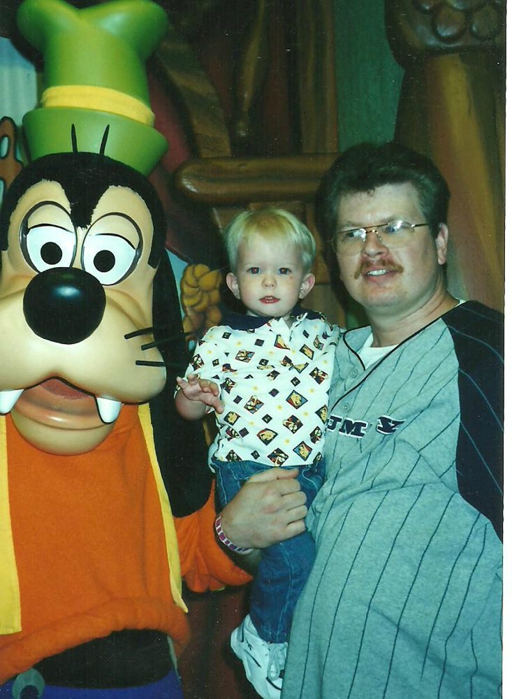 2001 family vacation photo