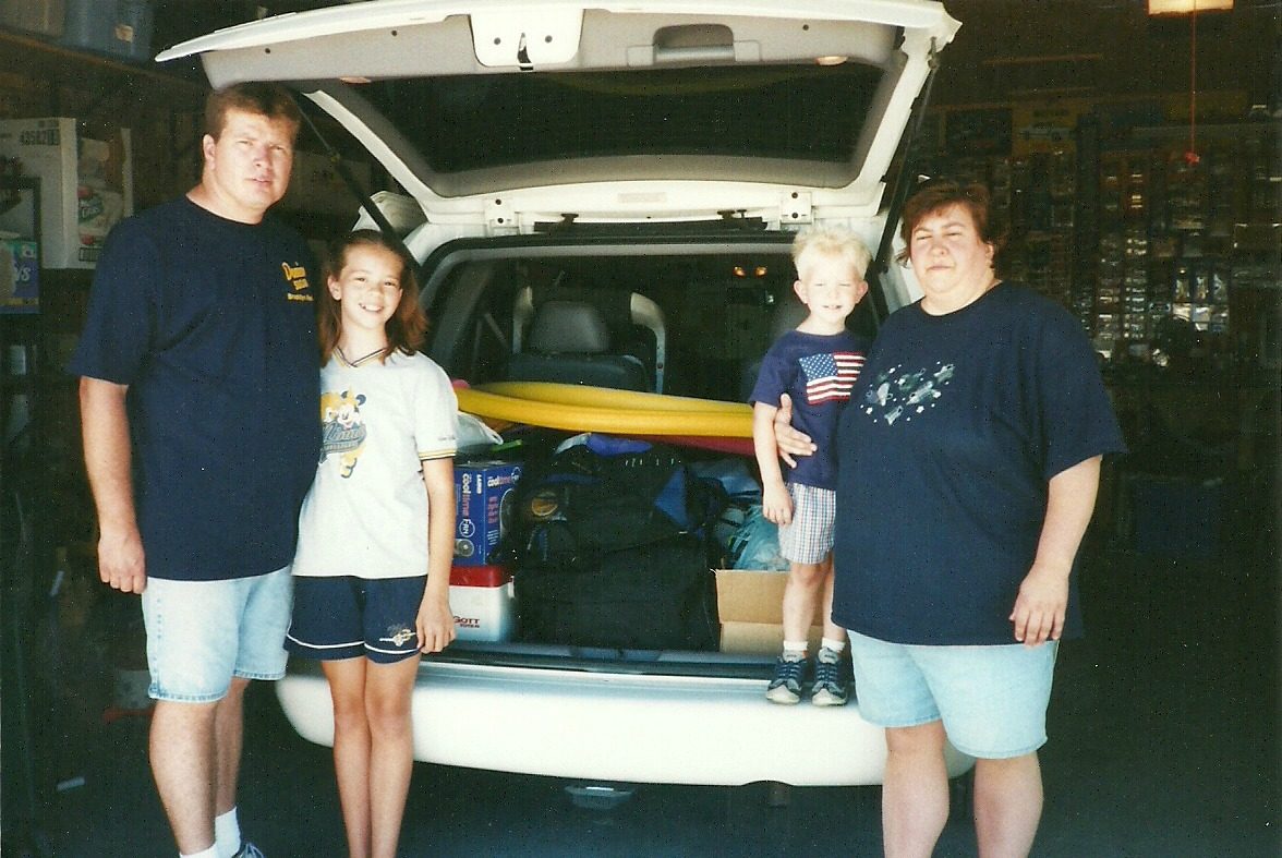 2003 family vacation photo